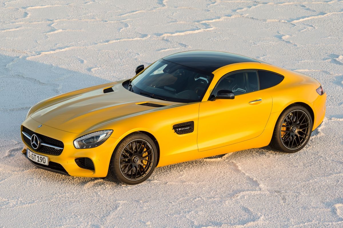 Mercedes-AMG GT · Sarı — görsel 4